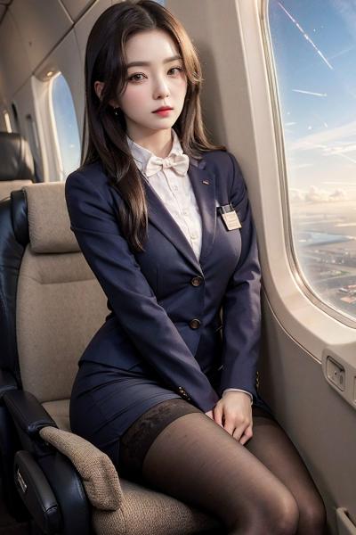 春意荡漾的韩国空姐